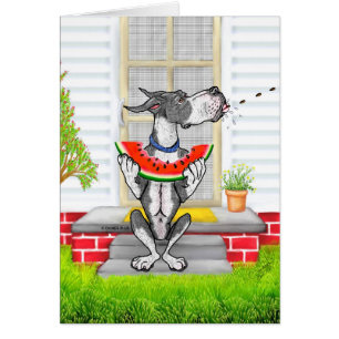 Great Dane SPIT Mantle Cards