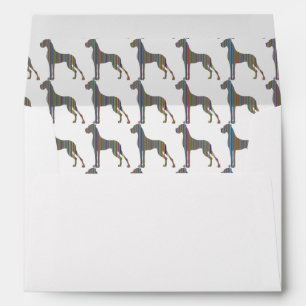 Great Dane stripes Envelope