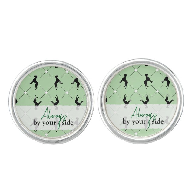 Great Dane stud dog Cufflinks (Front)