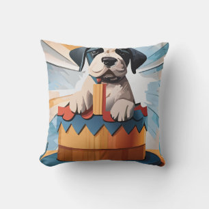Great Dane Throw Pillow