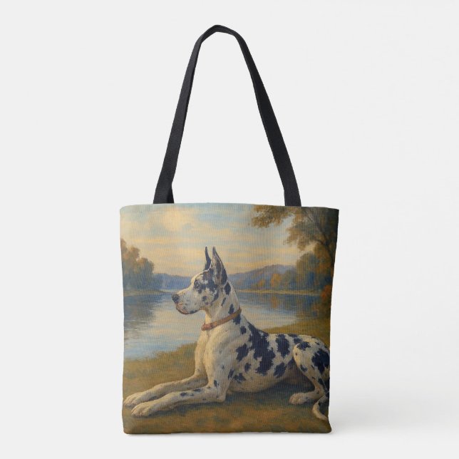 Great Dane Tote Bag (Back)