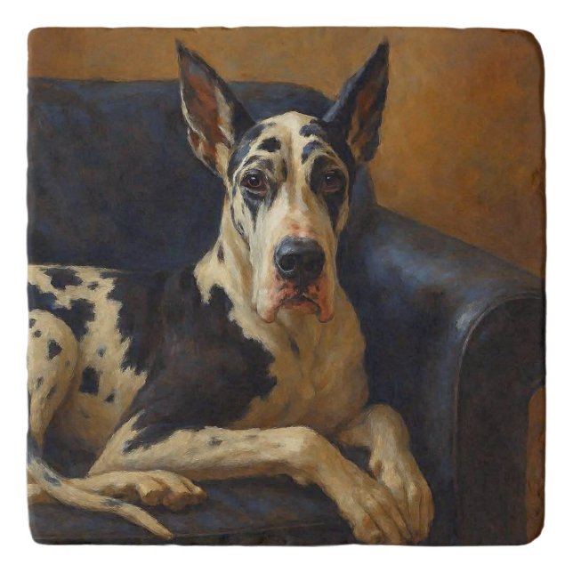 Great Dane Trivet (Front)