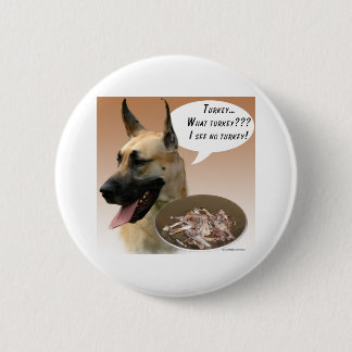 Great Dane Turkey - Button