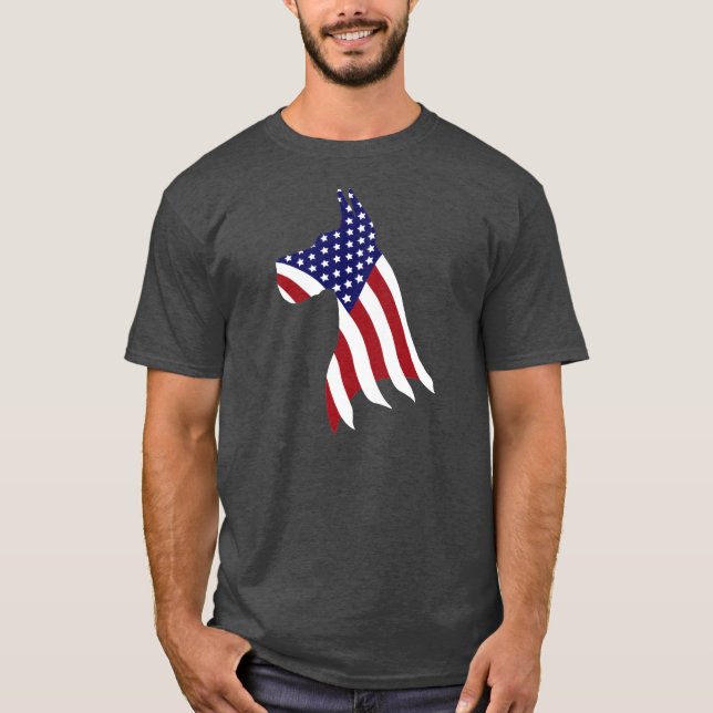 Great Dane USA Pride T-Shirt (Front)