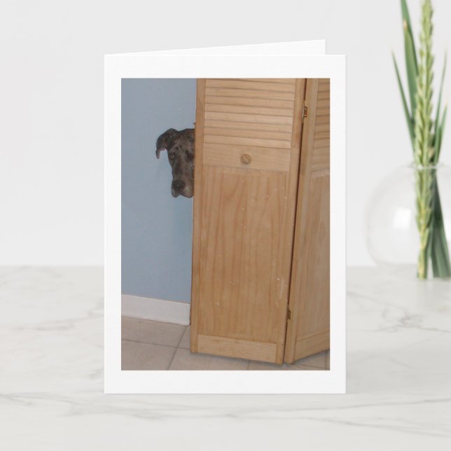 Great Dane Valentines Card (Front)