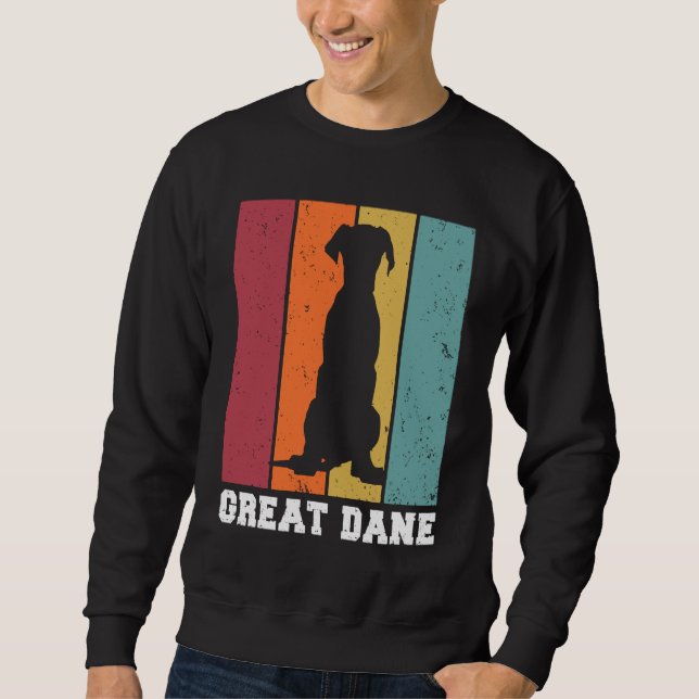 Great dane Vintage  2 Sweatshirt (Front)