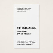 Great Dane yellow based (Back)