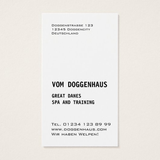 Great Dane yellow based (Back)