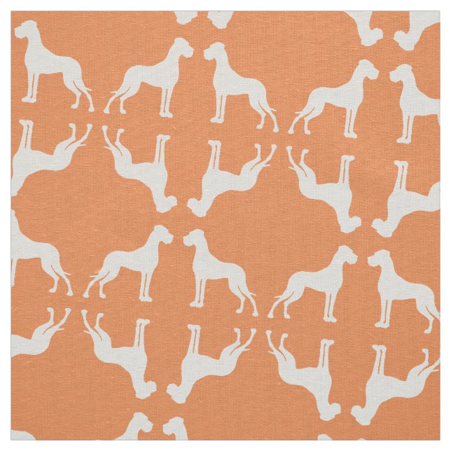 Great Danes all over Fabric (Swatch)