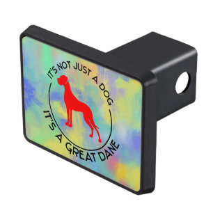 Great Danes are different  Hitch Cover