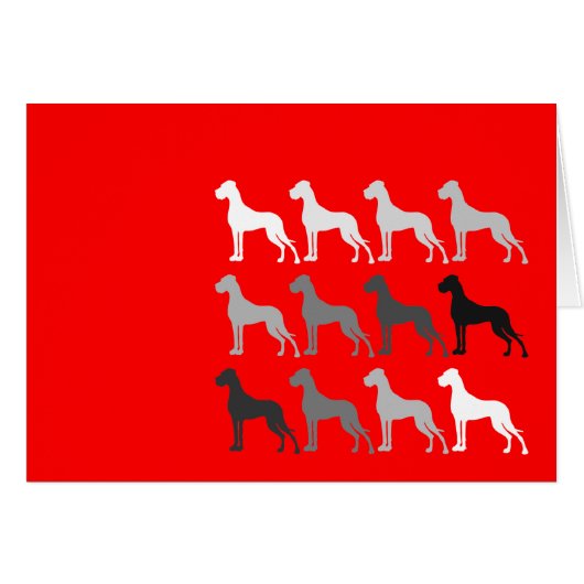 Great Danes Cards (Front Horizontal)