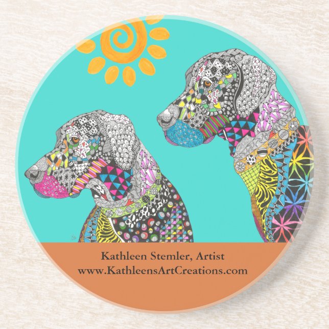 Great Danes Coaster (Front)