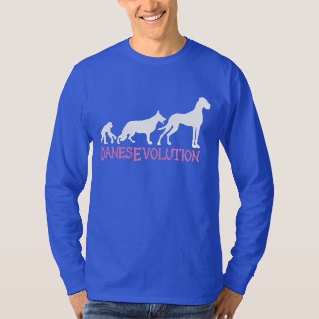 Great Danes Evolution T-Shirt (Front)