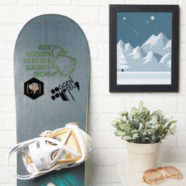 Great Danes Logos Sticker (Snowboard)