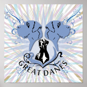 Great Danes poster