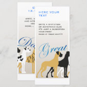 Great Danes - Rack cards (Front/Back)