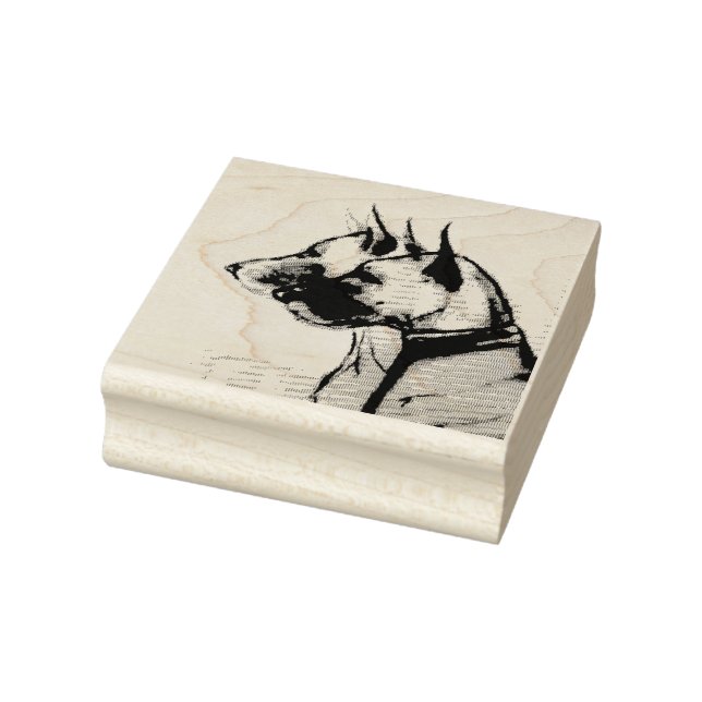 Great Danes Rubber Stamp (Stamp)