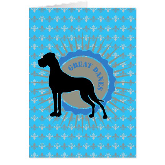 Great Danes - Star, Dane Cards (Front)