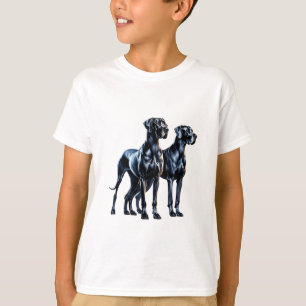 Great Danes Watercolor T-Shirt