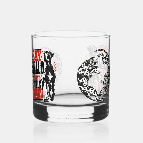 Great Danes  Whiskey Glass