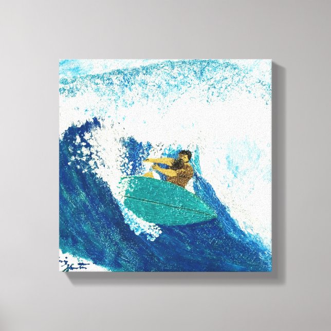 Great day canvas print (Front)