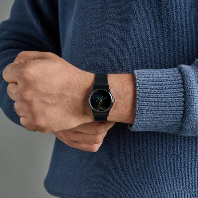 Great Day to Play with Wood Watch for Woodworkers (Hand)