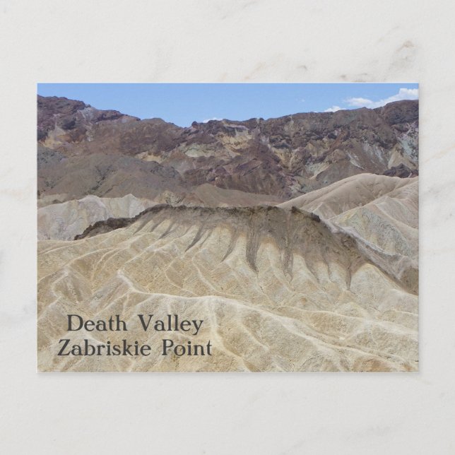 Great Death Valley Postcard! Postcard (Front)