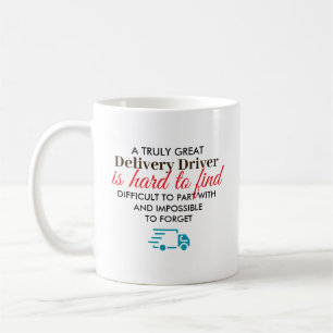 Great Delivery Driver Personalized Name Gift Coffee Mug