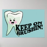 Great Dental Hygiene Poster at Zazzle