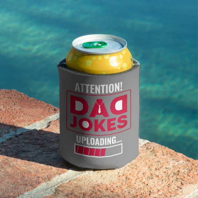 Great Design Warning! Dad Joke Loading Can Cooler (In Situ Pool)