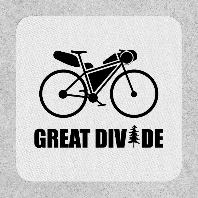 Great Divide Bikepacking Route Patch (Front)