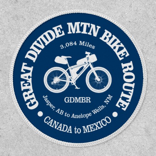 Great Divide Mountain Bike Route MTB  Patch
