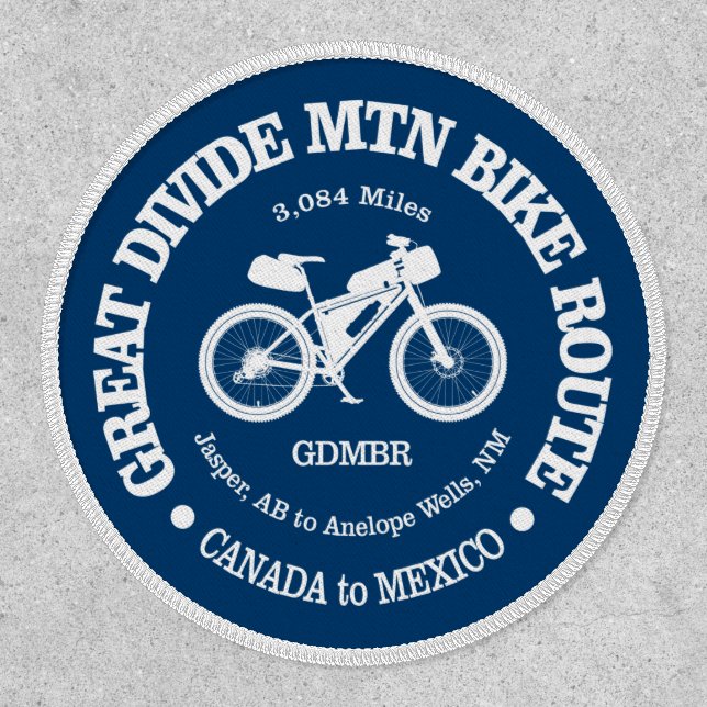 Great Divide Mountain Bike Route (MTB)  Patch (Front)