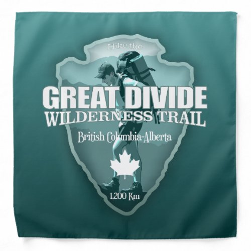 Great Divide Wilderness Trail arrowhead T Bandana