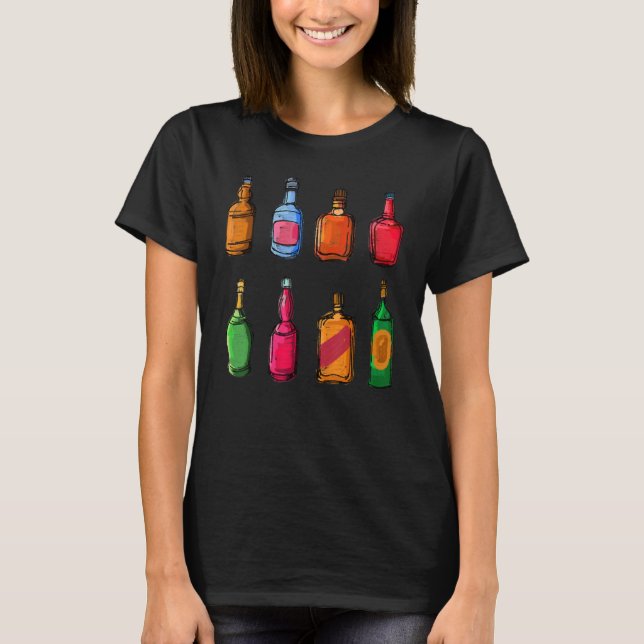 Great Drinking Longdrinks Party Alcohol Festival L T-Shirt (Front)