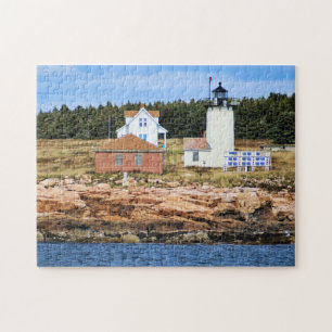 Great Duck Island Lighthouse, Maine Jigsaw Puzzle