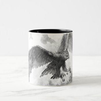 Great Eagles Sketch Two-tone Coffee Mug by thehobbit at Zazzle