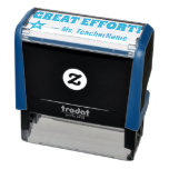 [ Thumbnail: "Great Effort!" Acknowledgement Rubber Stamp ]