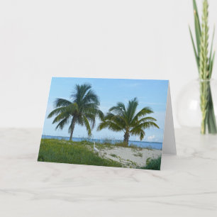 Great Egret, Great Abaco Island, Bahamas Card