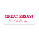 [ Thumbnail: "Great Essay!" Grading Rubber Stamp ]