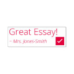 [ Thumbnail: "Great Essay!" Tutor Rubber Stamp ]