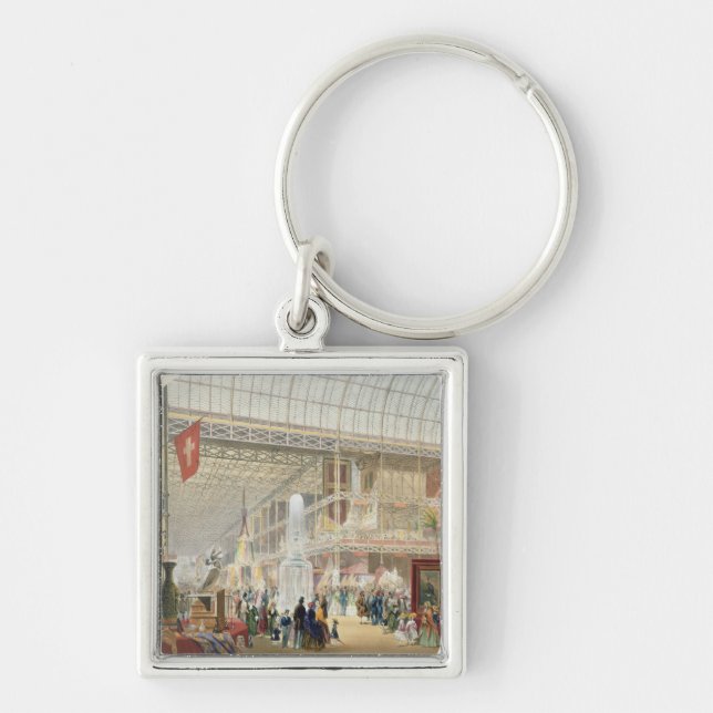 Great Exhibition, 1851: Central Transept of the Cr Keychain (Front)