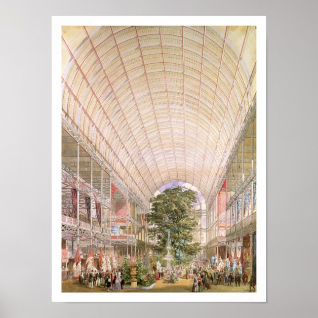 Great Exhibition of 1851. Decoration of the transe (Front)