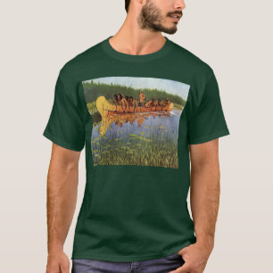 Great Explorers by Remington, Vintage Pioneers T-Shirt
