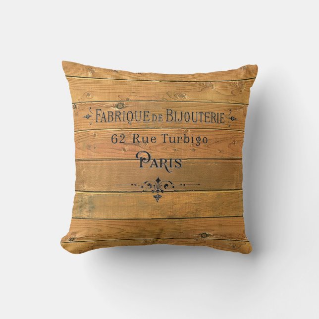 Great Fabrique De Paris Pillow! Throw Pillow (Front)