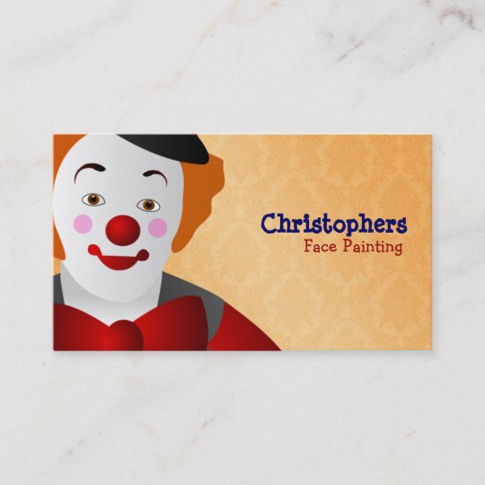 Great Face Painting Business Cards | Zazzle.com