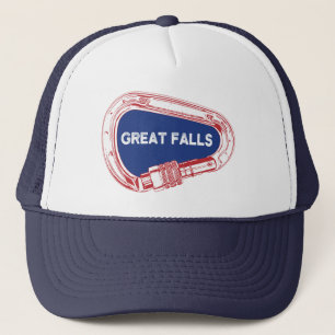 Great Falls Climbing Carabiner Trucker Hat