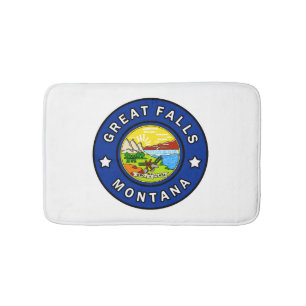 Great Falls Montana Bathroom Mat