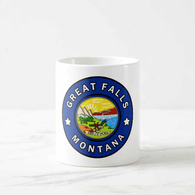 Great Falls Montana Coffee Mug (Center)