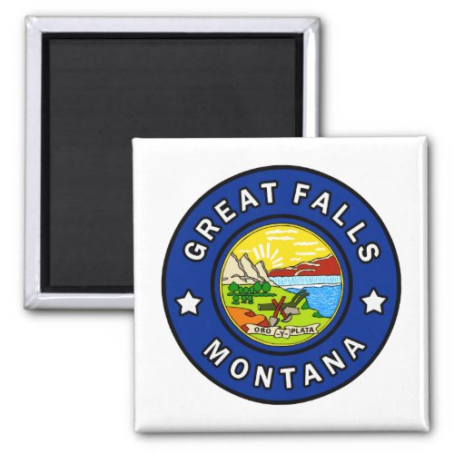 Great Falls Montana Magnet